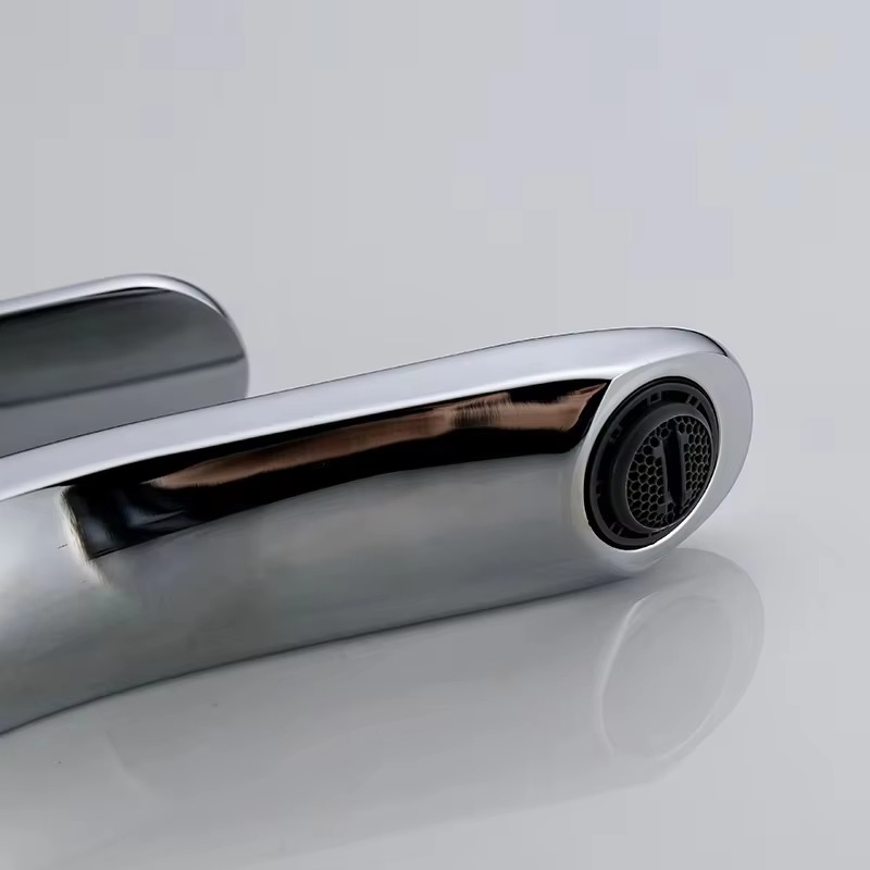 主图_5 Современный одноручный смеситель для раковины популярный кран для воды Cupc Sanitary Ware для ванной комнаты и спортзала с одним отверстием