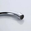 China Factory Single-Hole Single-Handle Kitchen Faucet Chrome Plated Zinc Body Deck Mounted Kitchen Faucet