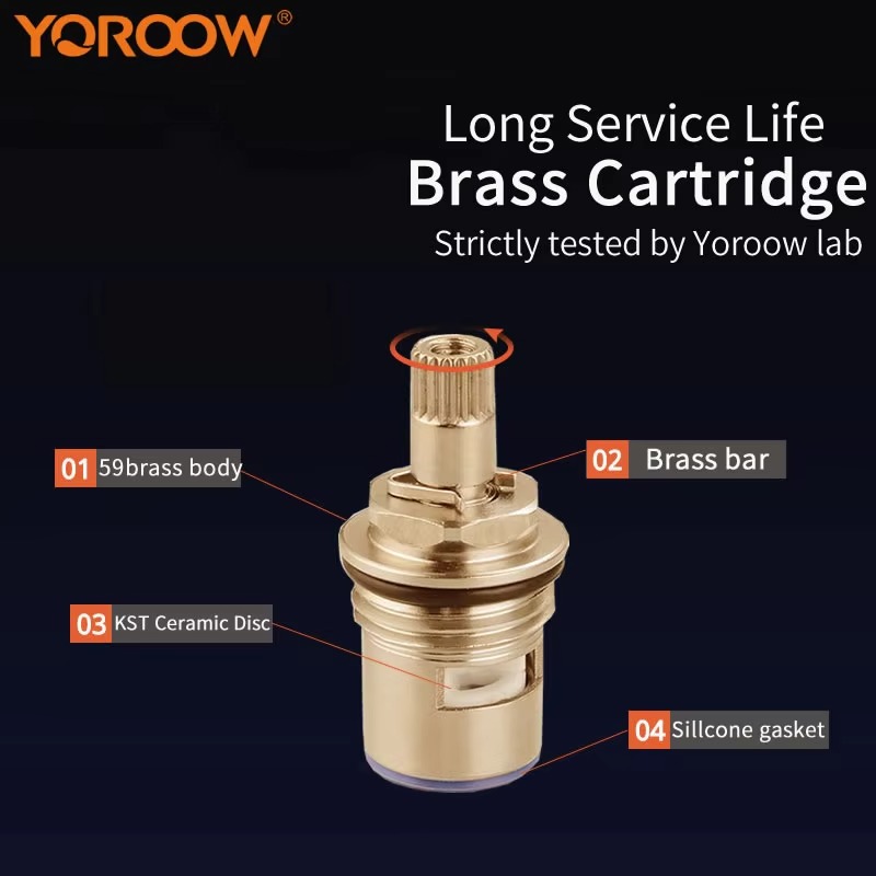 2024122107060979 صنبور حوض فاخر بفتحة واحدة مثبت على سطح الحوض صنبور ماء بارد بتصميم بمقبض واحد مع خاصية القياس بسطح مصقول