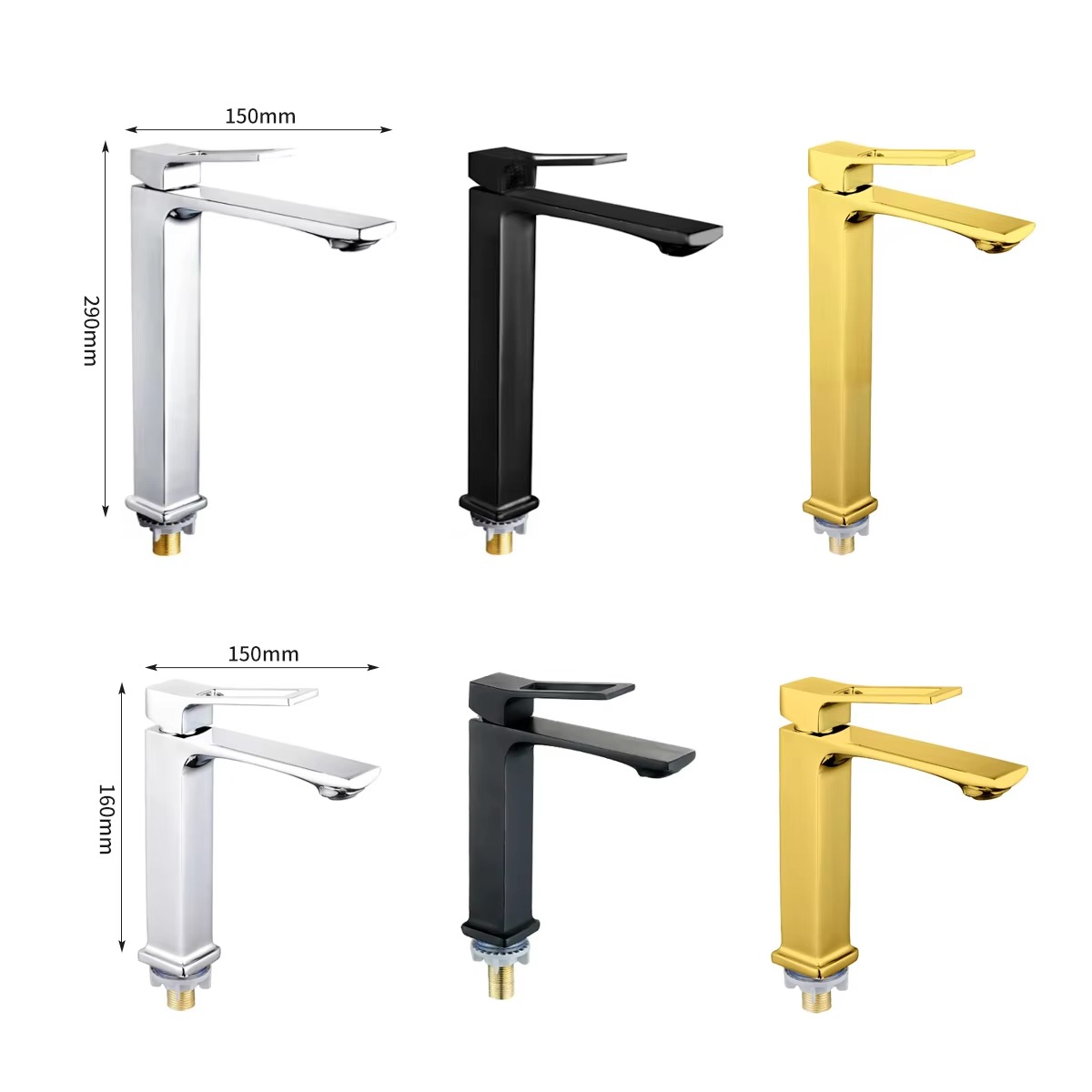 2024122107064438 Moderno rubinetto per lavabo a foro singolo in oro con funzioni termostatiche e dosimetriche per il bagno, l'ingresso e la palestra