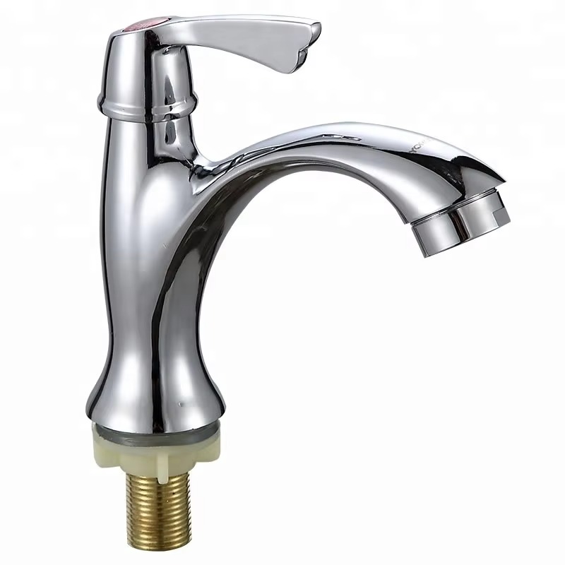 Nan'an fornitore durevole acqua fredda buona lucida singola maniglia bagno vaso rubinetto