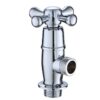 Modern Design Zinc Material Angle Valve Faucet Accessory for Home and Garden for Bathroom Kitchen Use Cold Water Functional