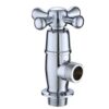 Modern Design Zinc Material Angle Valve Faucet Accessory for Home and Garden for Bathroom Kitchen Use Cold Water Functional