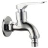 Good Price Alloy Cast Iron Bibcock Faucet Chrome Finished Wall Mounted Brass Quality Product for Water Tap Accessories