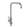 High Quality 304 Stainless Steel Single Cold Kitchen Faucet Modern taps with All-Copper Core High-Durable Sink Faucet Mixer