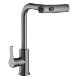 2024123008511131-300x300 حنفية مطبخ عصرية فاخرة تسحب للخارج صنبور شلال المطبخ 201 صمام من الفولاذ المقاوم للصدأ، صمام سيراميك أساسي صنبور تجاري رمادي