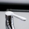Contemporary Single-Handle Basin Faucet Cold Water Zinc Alloy Tap Thermostatic Sanitary Ware Bathware for Villas Made Ceramic