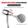 Modern Chrome Manual Push Button Urinal Toilet Flush Valve Factory Direct for Bathroom WC Manual Flush Valves