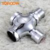 Widely Used Manuallollet Chrome Plate Brass Body Single Handle Water Valve Flush Valve Push Button for Public Toilets