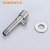 Modern 304 Stainless Steel Lengthened Angle Valve Faucet Accessory Affordably Priced for Home Kitchen and Bathroom Use