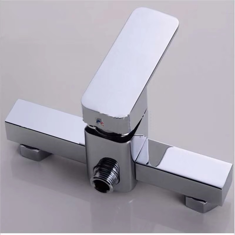 主图_3 Robinet de douche mural en laiton de haute qualité Eau chaude froide commerciale Mélangeur bain-douche pour la salle de bain et la baignoire