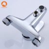 主图_3 Luxury Custom Wall-Mounted Bath Shower Faucet Best-Selling Zinc Chrome Cold Hot Water Bathroom Bathtub Mixer Shower