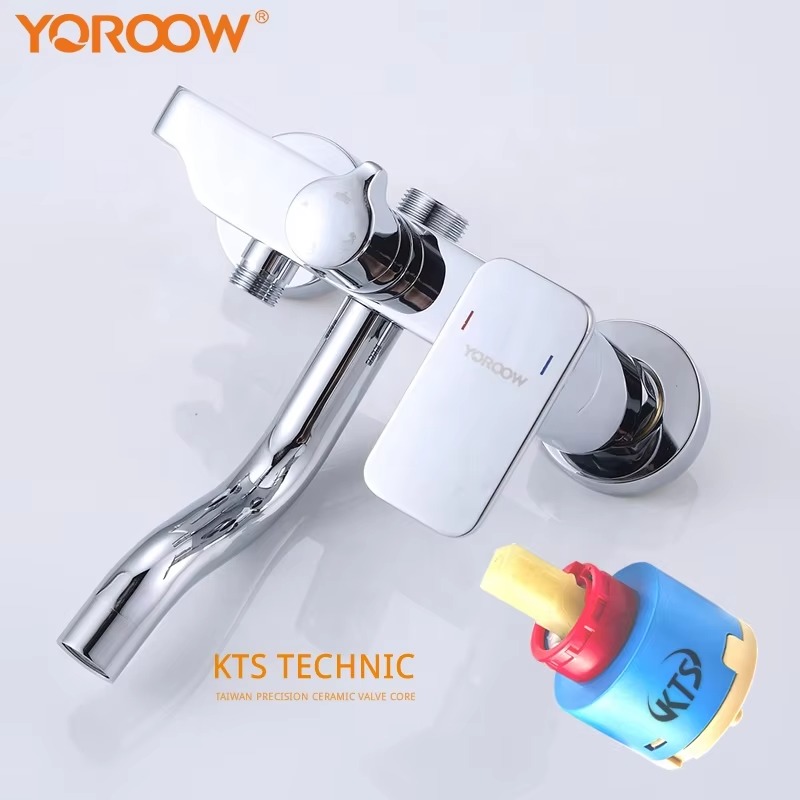 主图_3 Système de douche commercial de haute qualité Luxe Square Ceiling Adjustable Flow Set Polished Brushed Hot Cold Faucet Shower Head