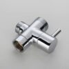 New design brass angle valve faucet lavatory Water Cross Shower Faucet diverter Brass water separator