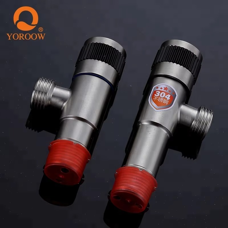 主图_4 Прочный современный дизайн SUS 304 нержавеющая сталь угловой запорный клапан для туалета и крана использовать в гостиницах и ванных комнатах