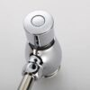Modern Chrome Manual Push Button Urinal Toilet Flush Valve Factory Direct for Bathroom WC Manual Flush Valves