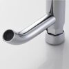 Factory direct sales cheap deck mounted brass chrome time delay faucet push button tap public delay faucet