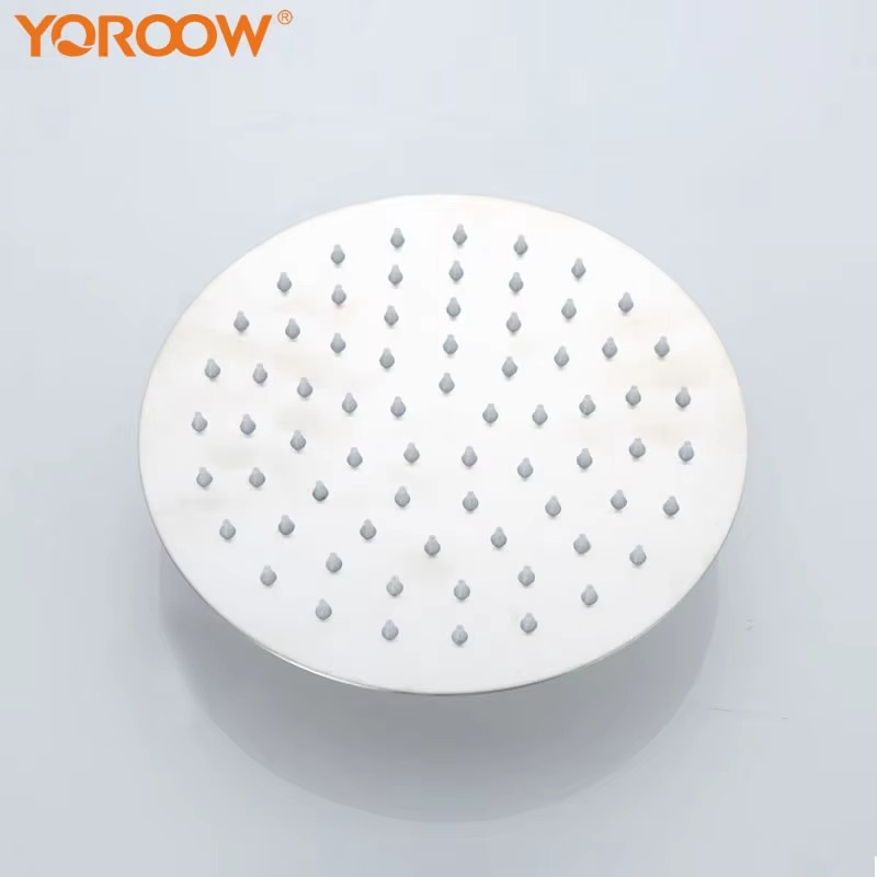 主主_5 صنبور دش الاستحمام من الفولاذ المقاوم للصدأ 201 رأس دش من الكروم عالي الضغط قابل للتعديل من الكروم