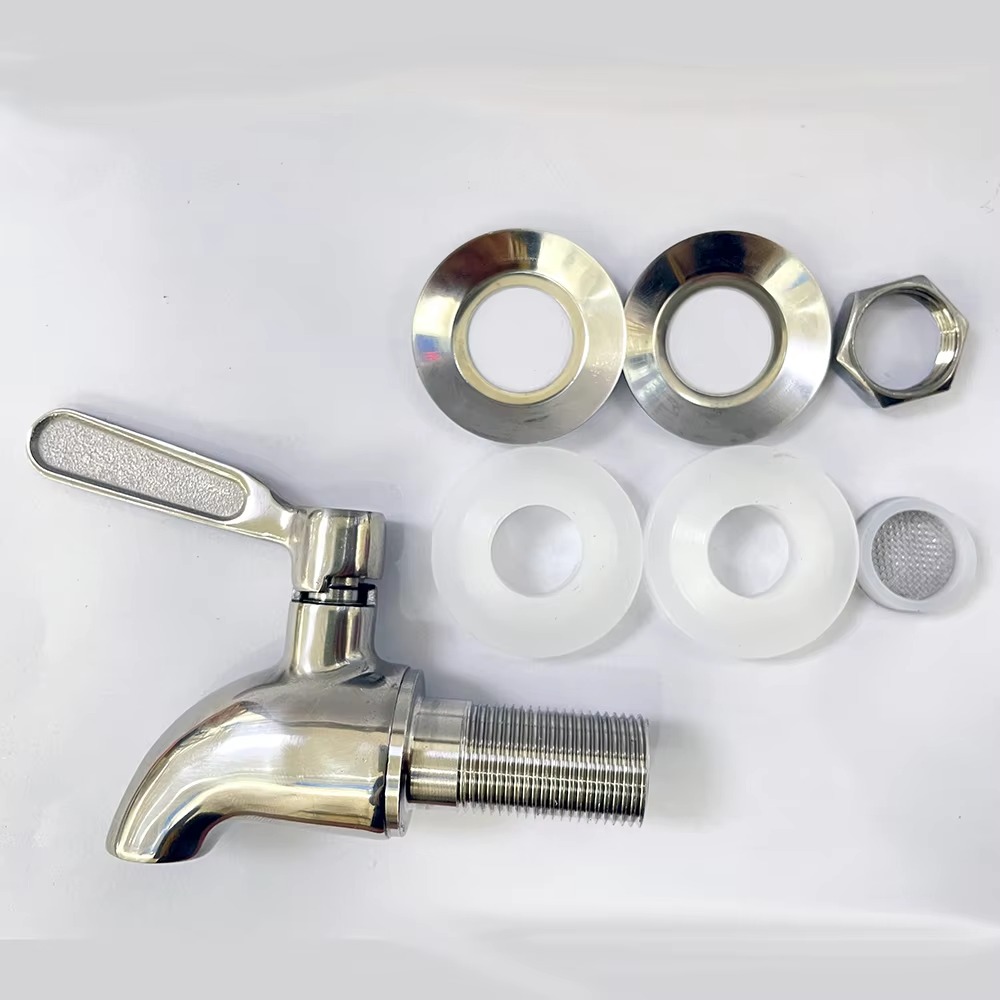 主_6 بالجملة 304 الفولاذ المقاوم للصدأ 304 الفولاذ المقاوم للصدأ البيرة برميل برميل صنبور موزع برميل النبيذ صنبور النبيذ للمشروبات غليان الماء الزجاج لصنبور النبيذ البيرة