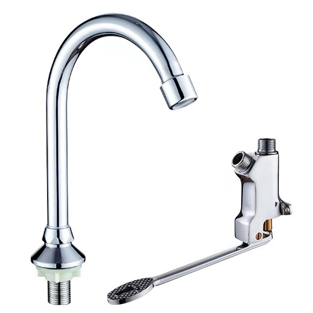 صنبور صنبور صنبور صنبور المختبر الطبي ذو الدواسة الأرضية