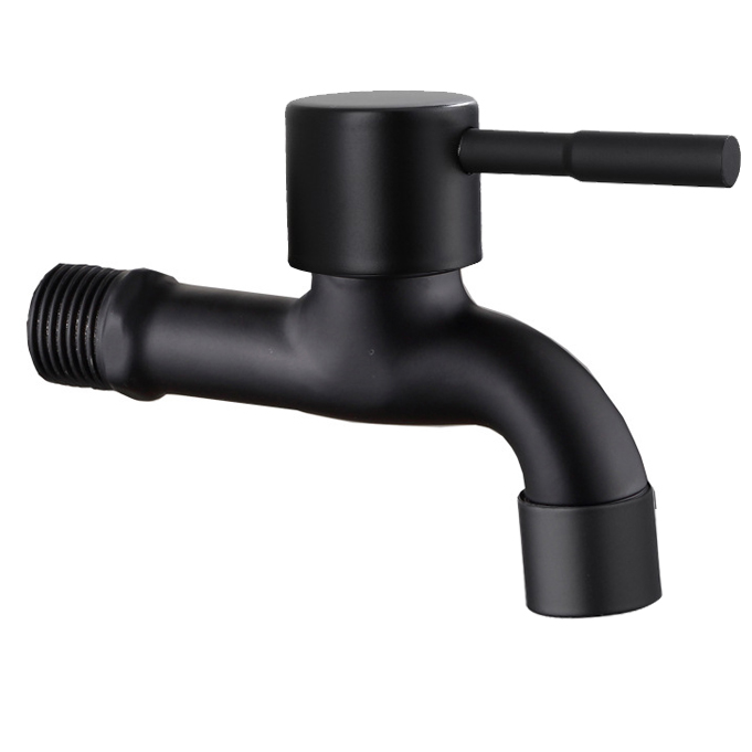 الأكثر مبيعًا من الفولاذ المقاوم للصدأ الأسود 304 الجسم الأسود خرطوشة حنفية مياه كلاسيكية من الفولاذ المقاوم للصدأ 304 خرطوشة صنبور مياه كلاسيكية ملحقات صنبور الحديد المغزل لمريلة خرطوم الشرفة