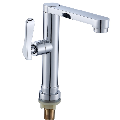 Завод прямых продаж хромированные палуба тянуть спрей бассейн кран воды кран один холодный бассейн кран цинк ручка мыть руку бассейн