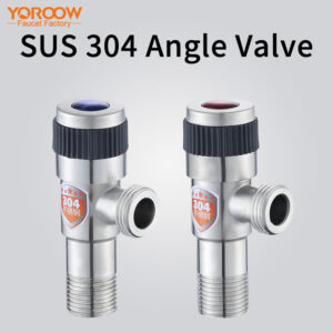 china faucet factory stainless steel angle valve