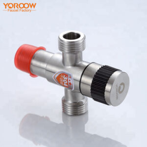 china faucet factory stainless steel angle valve 3/8 ×1/2 pex
