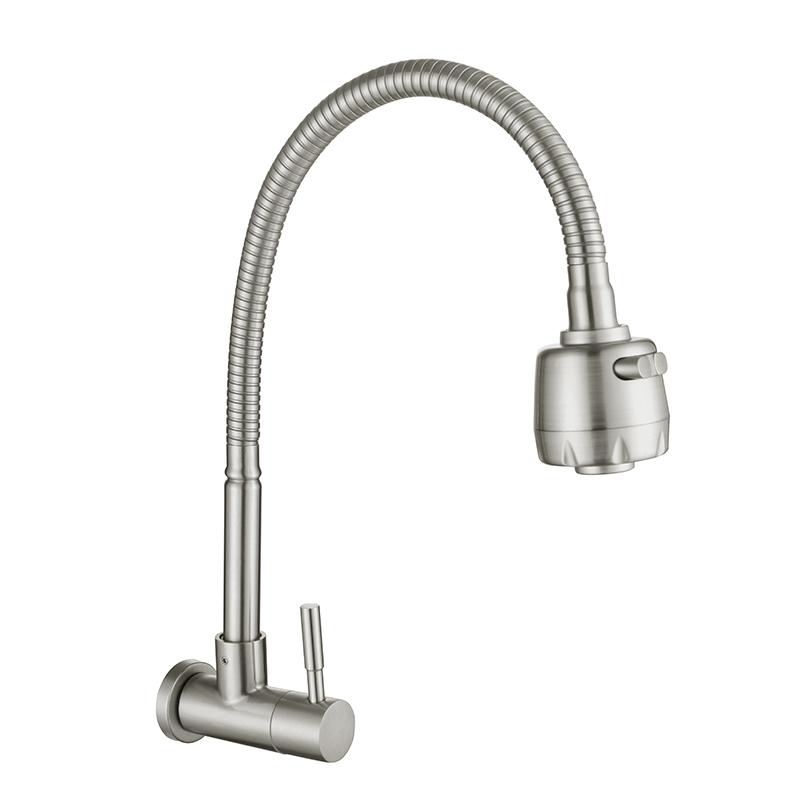 5 Robinet de cuisine économique en acier inoxydable avec extension flexible Bon prix pour évier de cuisine