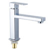 5d15859fba43c921d933aba9bb982c8 Luxe Baroque Gold Bathroom Basin Tap Single Cold Water Zinc Body Square Faucet Deck Mounted Single Handle Modern Sink Tap