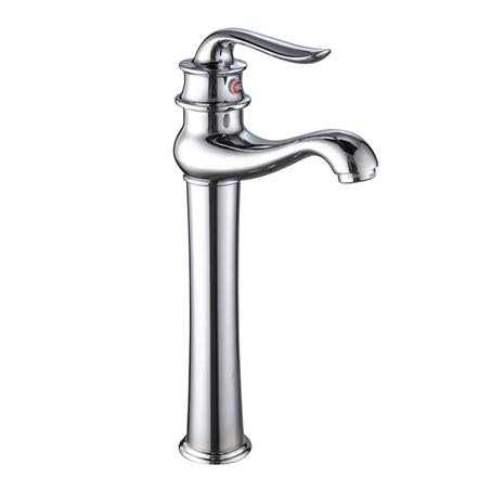 صنبور حوض نحاسي كلاسيكي بمقبض واحد من النحاس الأصفر صنبور شلال نحاسي من الزنك صنبور ماء بارد وساخن صنبور حوض الحمام صنبور المرحاض