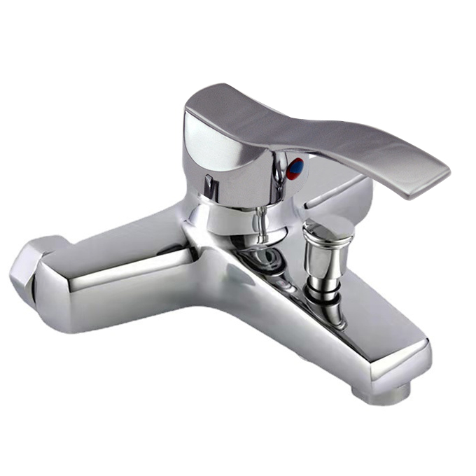 Современная коммерческая ванна и душ кран настенный горячая холодная вода цинк смеситель кран хорошая цена для ванной комнаты и душевой комнаты использовать