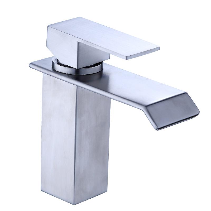 7163B Высокое качество одно отверстие монтируется квадратный бассейн смеситель термостатический водопад лицо для ванной комнаты школа стильный современный дизайн