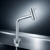 Luxury Single-Handle Antique Basin Faucet 304 Stainless Steel Water Faucet for Cold Water Brass Valve Core for Villas