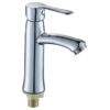 Modern Single Cold Waterfall Basin Faucet ZINC Material with Traditional Design Style for Villa Apartment School Hospital Use