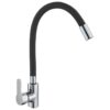 NATAL-03BLACK Hot Sale 304 Stainless Steel Kitchen Faucet 360 Degree Rotating Flexible Tap Mixer 360 Degree Rotating Stainless Kitchen Faucet