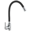 NATAL-03BLACK Hot Sale 304 Stainless Steel Kitchen Faucet 360 Degree Rotating Flexible Tap Mixer 360 Degree Rotating Stainless Kitchen Faucet