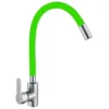 NATAL-03GREEN Hot Sale 304 Stainless Steel Kitchen Faucet 360 Degree Rotating Flexible Tap Mixer 360 Degree Rotating Stainless Kitchen Faucet