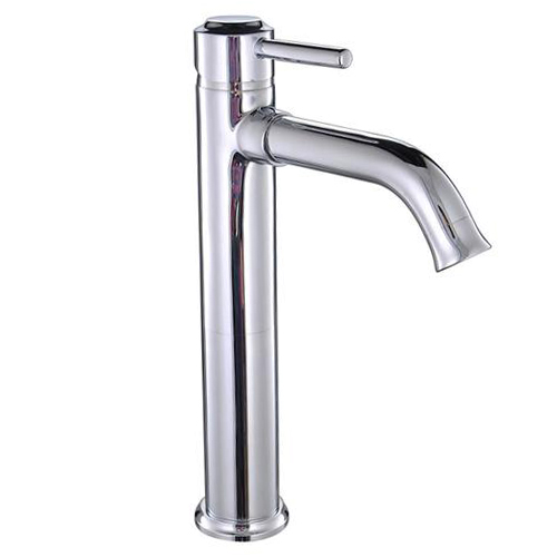 e89aca7dba994b787fb98fbf788a201 صنبور حوض غسيل عتيق 304 من الفولاذ المقاوم للصدأ بمقبض واحد من الفولاذ المقاوم للصدأ، خلاط بارد وساخن لتركيب سطح خلاط للفندق