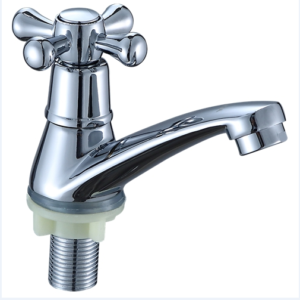 Good Price Single Cold Basin Faucet in Chrome Plated Zinc for Kitchen and Bathroom Quality Faucet Accessories for Balcony Tap