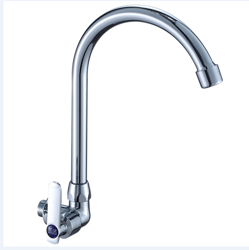 Cina Fabbrica Design singolo rubinetto freddo della cucina con filtro dell'acqua a parete Corpo in zinco maniglia singola