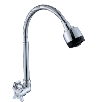 Rubinetto a 2 vie di economia di vendite dirette in fabbrica per la lavatrice Nuovo rubinetto a doppia uscita in lega di zinco con rubinetto esteso per piscina Mop