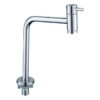Fancy 304 Stainless Steel  Basin Taps Metered Faucets for School Hotel Use Black Wash Basin Tap with Brass Valve Core