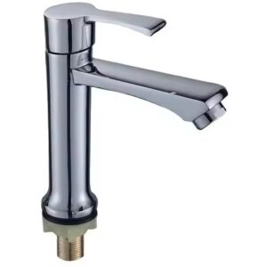 Factory Direct Sales Single Handle Single Cold Water Saving Faucet Bath TapsZinc Body Economical Bathroom Faucet