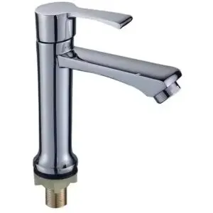 Factory Direct Sales Single Handle Single Cold Water Saving Faucet Bath TapsZinc Body Economical Bathroom Faucet