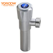 robinetterie chinoise vanne d'angle de salle de bain en zinc