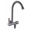 主图_2-8-150x150 Factory Direct Sale Premium Gun Gray Stainless Steel Designer Kitchen Taps New Arrival Single Cold Kitchen Faucet Double Faucet