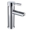 图片1 201 Rubinetto del bacino a una maniglia in acciaio inox Classic Zinc termostatico miscelatore di acqua calda/fredda Rubinetti dosati per uso domestico