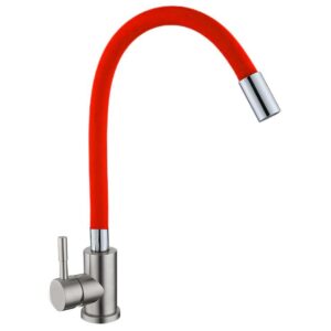 Hot Sale 304 Stainless Steel Kitchen Faucet 360 Degree Rotating Flexible Tap for Hot Cold Water Mixer Kitchen Tap Kitchen Faucet