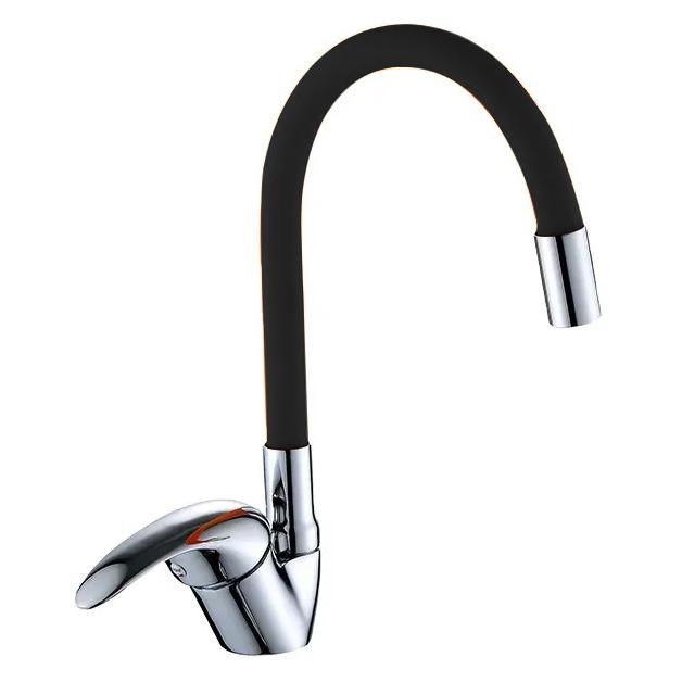 Фабрика прямых продаж оранжевый силиконовый кухонный кран кран гибкий горячей и холодной воды раковина смеситель с хром оранжевый шланг цинк кухонные смесители